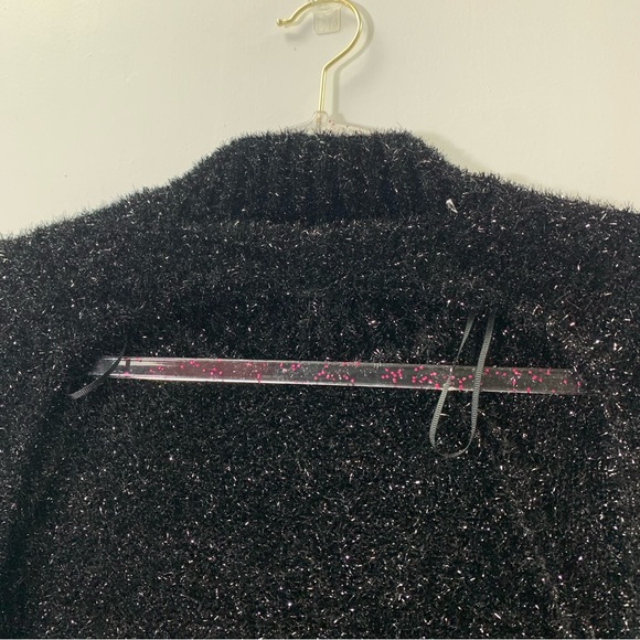 ZARA OPEN BACK KNIT TINSEL DRESS size M NWT - Picture 7 of 13